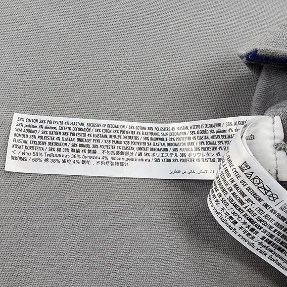 Mickey Mouse Shirt Mens Medium Gray Disney World 50th Anniversary Polo Classic - Picture 16 of 16